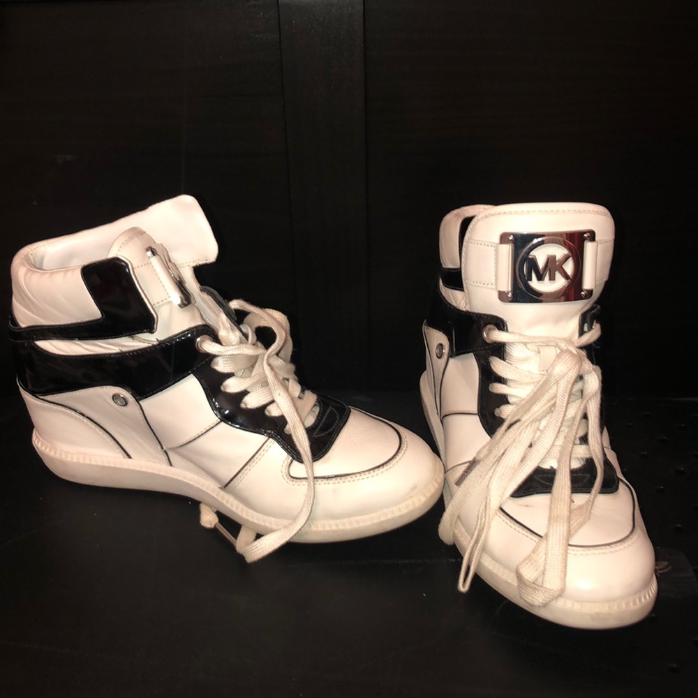 Michael kors high top wedge